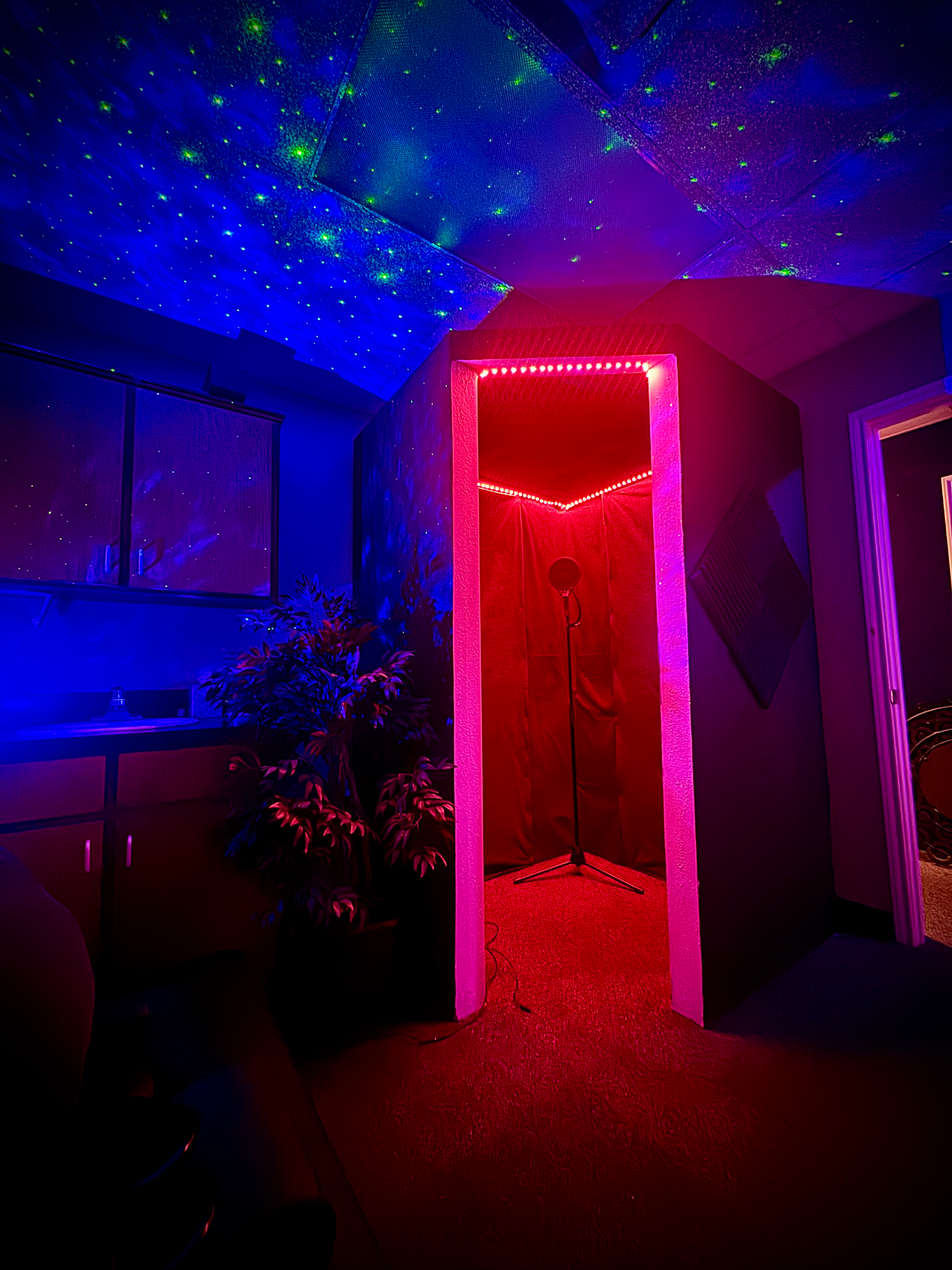 Studio B vocal booth