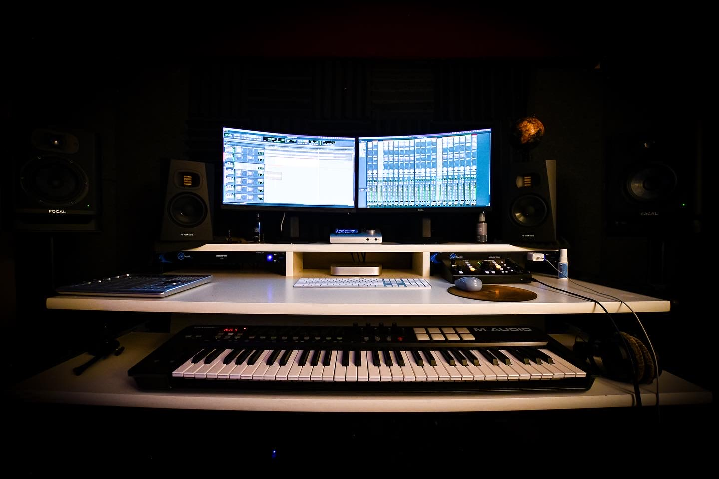 Studio A control room