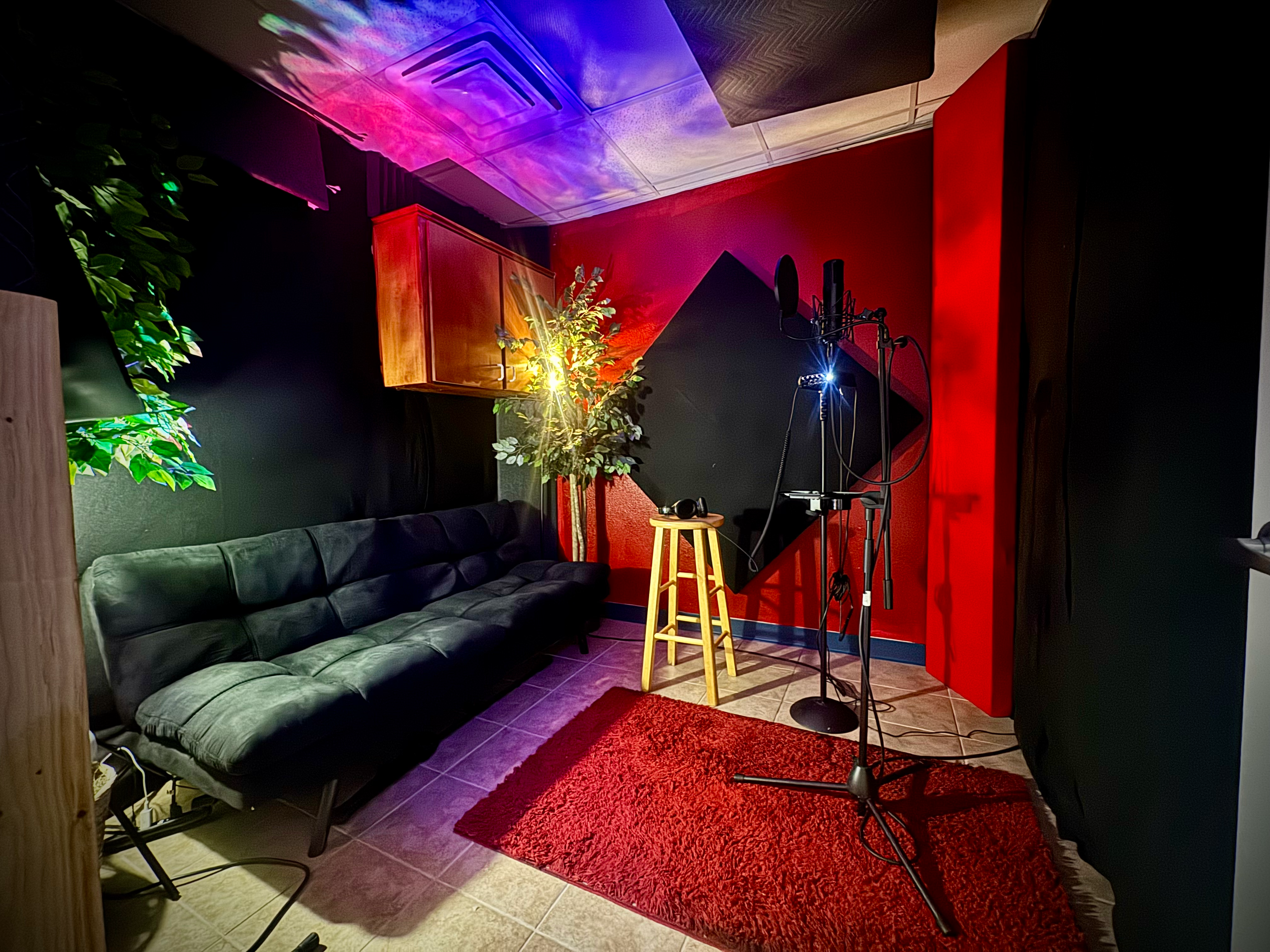 Studio A vocal booth